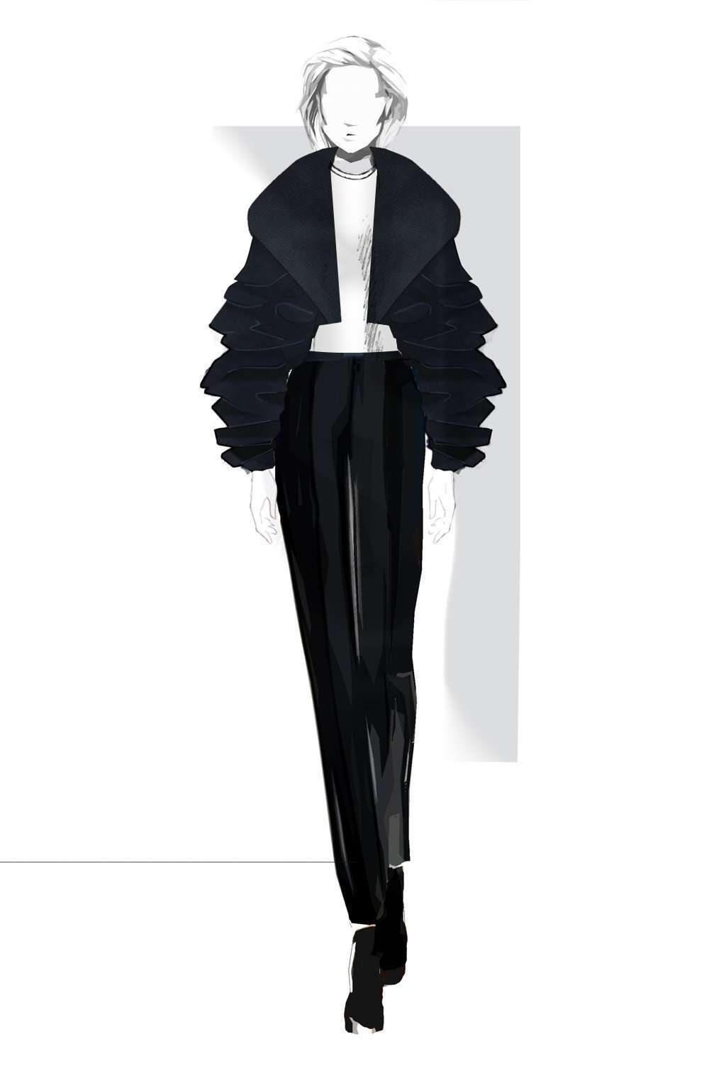 avantfuckinggarde-jacke-drawing illustration edge of the night